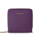  Billetero Bologna Piel Mediano con Cremallera 10 cm Modelo purple