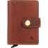  Vintage Cartera Protección RFID Piel 10 cm Modelo cognac