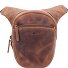  Riñonera Vintage Biker Piel 20 cm Modelo brown