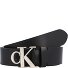  Monograma cinturón de cuero Modelo black | 80 cm