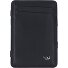  Polo Estuche para tarjetas de crédito Bloqueo RFID Piel natural 7.5 cm Modelo schwarz
