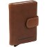  Loughton Estuche para tarjetas de crédito Protección RFID Piel 7 cm Modelo cognac