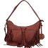  New Lines Livia Bolsa de hombro Piel 30 cm Modelo charming cognac