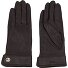  Guantes de cuero Modelo dark brown | L