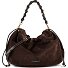  Morgana Bolsa de hombro Piel natural 46 cm Modelo moka