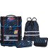  Perfecto Juego de mochilas escolares 5 piezas Modelo Cars