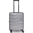  Trolley de cabina de viaje de 4 ruedas S 55 cm con pliegue de expansión Modelo arctic silver metallic