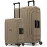  Juego de maletas Essentials 4 ruedas 15 2 pzs. con cierre de tres puntos Modelo cool beige