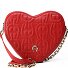  Fashion Bolsa de hombro Piel natural 19 cm Modelo lipstick red
