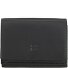  Cartera de piel 10 cm Modelo schwarz