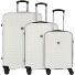  Paradise 4 ruedas Juego de maletas 3 piezas Modelo weiß