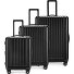  Atlas 4 ruedas Set de maletas 3 piezas Modelo jet black