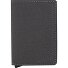  Estuche para tarjetas de crédito Slimwallet Twist RFID de piel 7 cm Modelo grey
