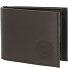  Leather Cartera Bloqueo RFID Piel natural 11 cm Modelo braun-circle bloom