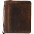  Montenegro Carpeta universitaria Piel 34 cm Modelo braun
