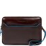  Blue Square Bolsa de hombro Piel 23 cm Modelo mahogany
