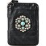  Tosca Cartera Bloqueo RFID Piel natural 13 cm Modelo nero