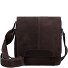  Wax Pull Up Bolsa de hombro Piel 22 cm Modelo brown