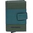  PQ-Earth Estuche para tarjetas de crédito Protección RFID Piel 6.5 cm Modelo green