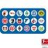  Juego de broches Bundesliga 18 unid. Modelo Bundesliga