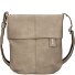  Mademoiselle.M Bolsa de hombro 22 cm Modelo nubuk cappuccino