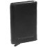  Palma Estuche para tarjetas de crédito Protección RFID Piel 7 cm Modelo schwarz