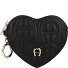  Bolsa Diadora etiqueta cuero 12 cm Modelo black