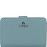  Cartera Ivy de cuero RFID 14 cm Modelo aquamarine blue