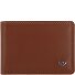  Polo Cartera Bloqueo RFID Piel natural 10 cm Modelo cognac