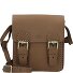  bolso pequeño cuero 15 cm Modelo braun-matt