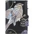 Funda para tarjetas de crédito Click & Slide RFID Piel 6,5 cm Modelo bird & clover-titan