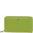  Cartera de cuero esponjoso 19 cm Modelo sea green