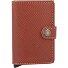  Miniwallet Saffiano tarjetero RFID piel 6,5 cm Modelo caramel
