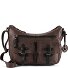  Urban Poets Emerson Bolsa de hombro Piel 36 cm Modelo stone grey
