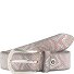  Cinturón de cuero Modelo rose-silver-metallic | 85 cm