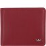  Polo Billetera de cuero RFID 11 cm Modelo rot