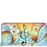  Art+Craft Cartera RFID Piel 20 cm Modelo handbemalt