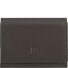  Cartera de piel 10 cm Modelo coffee brown
