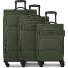  Edition 04 4 ruedas Set de maletas 3 piezas Con asa expansible Modelo slate-green