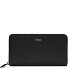  Leather Essentials Cartera Piel natural 19 cm Modelo black