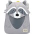  Mochila infantil Happy Sammies Eco S+ 32 cm Modelo raccoon remy