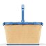  Carrybag Bolsa de compras 48 cm Modelo raffia blue