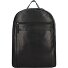  Pure Black Mochila de día Piel 46 cm Compartimento para el portátil Modelo black
