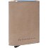  Paris Estuche para tarjetas de crédito Protección RFID Piel 7 cm Modelo off white