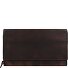  Destressed Cartera Protección RFID Piel 13 cm Modelo teak brown