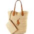  Raffia Bolsa de compras 46 cm Modelo natural-cuoio