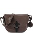  Urban Poets Bolsa de hombro Piel natural 20 cm Modelo stone grey