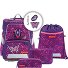  Space Shine Juego de mochilas escolares 5 piezas Modelo Butterfly Night Ina