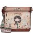  Peace & Love Bolsa de hombro 26 cm Modelo mehrfarbig