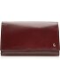  Cartera Nevada de cuero RFID 17,5 cm Modelo burgundy